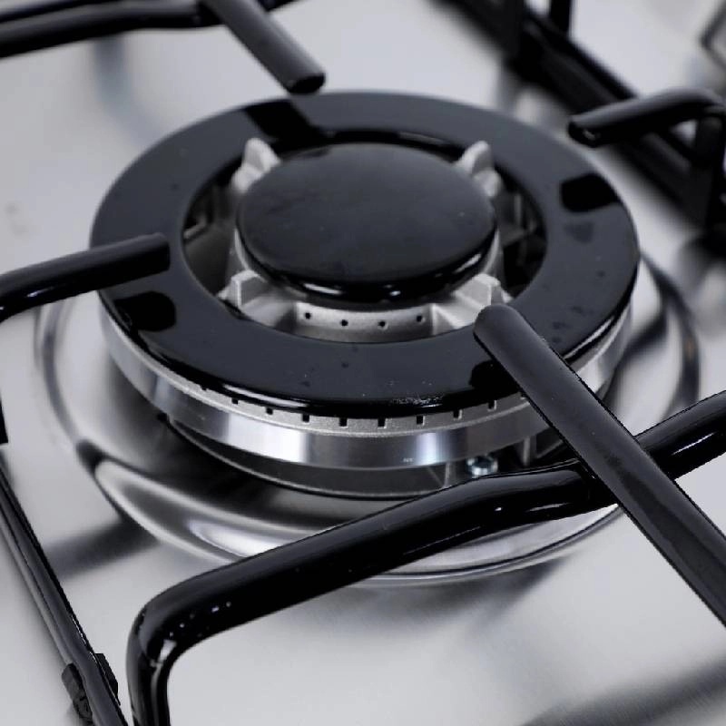 Plaque De Cuisson Florence 5 Feux À Gaz - Inox - 50 x 68cm