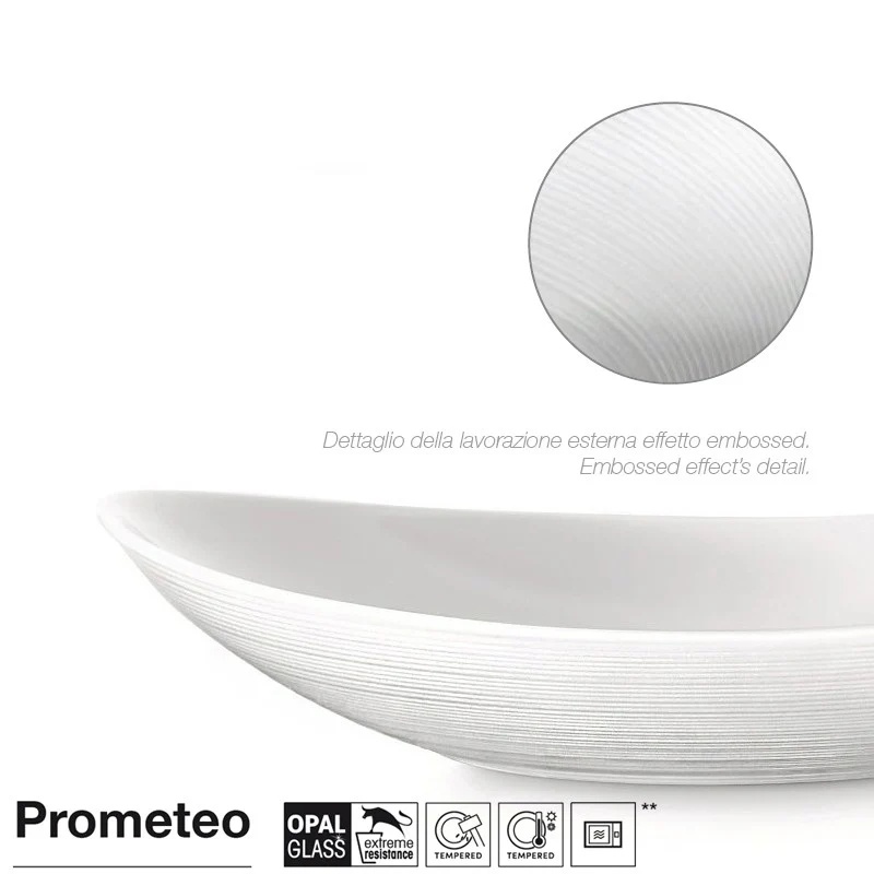Assiette de steak Bormioli Rocco Prometeo  31,7 x 26,2 cm
