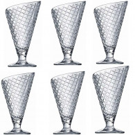 Coffret de 6 Coupes à glace ALASKA 30 cl