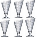 Coffret de 6 Coupes à glace ALASKA 30 cl