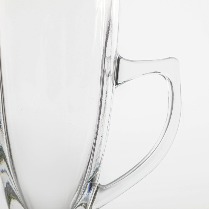 Lot de 3 coupes verre à latté 26 cl