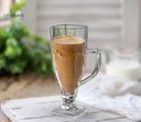 Lot de 3 coupes verre à latté 26 cl