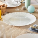 Lot De 6 Assiettes Plats Opale ENDOURA 30 Cm