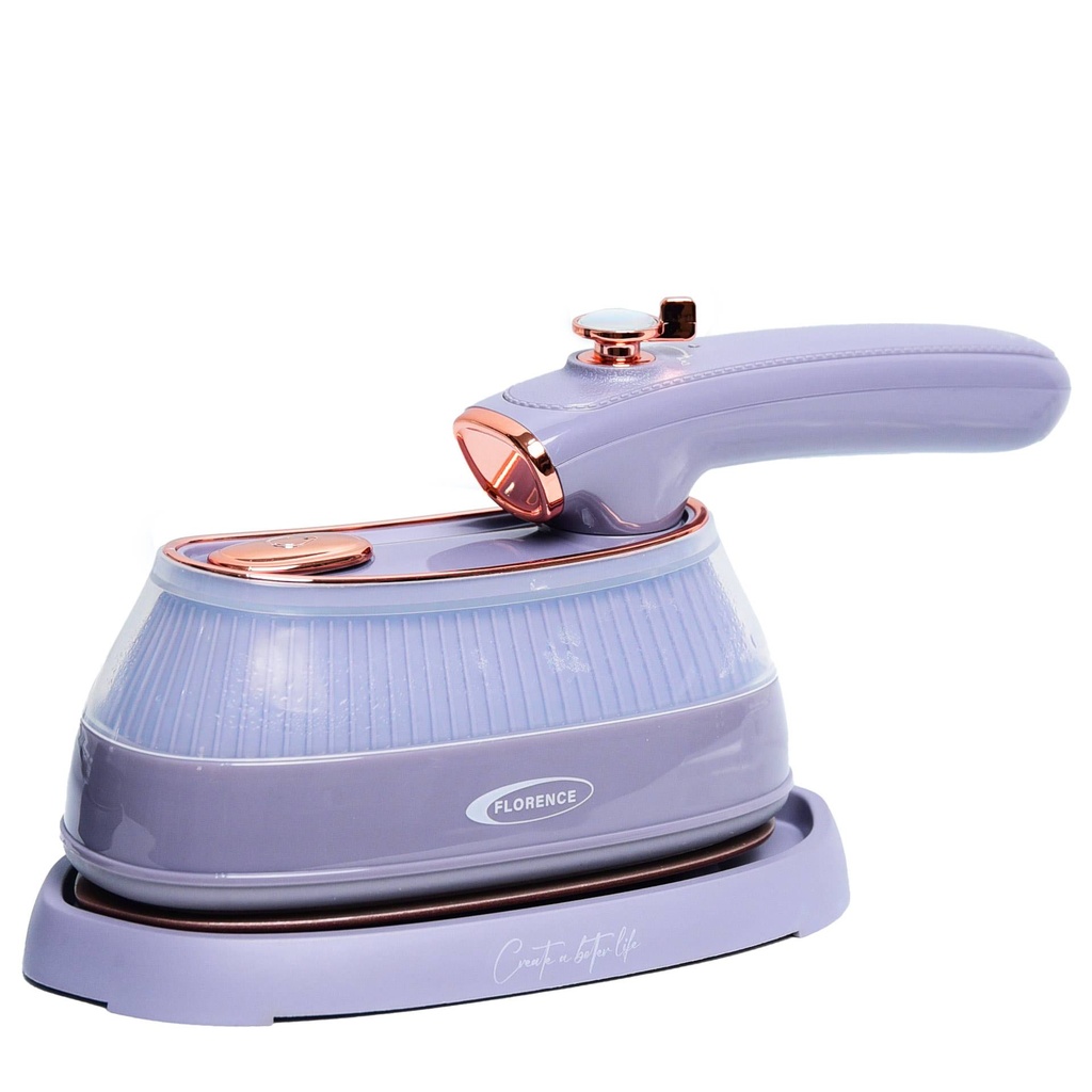 Mini Fer à Vapeur Florence En Céramique 1200W - 170ml - Violet