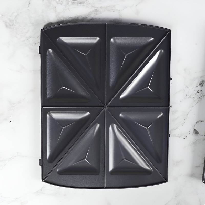 Appareil De Cuisson 6en1 Florence 1500W Zouza , Panini , Gauffre , Donut , Maamoul , Croque-Monsieur - Noir