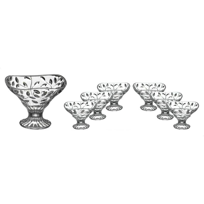 Set de 7 Coupes à Dessert en Verre