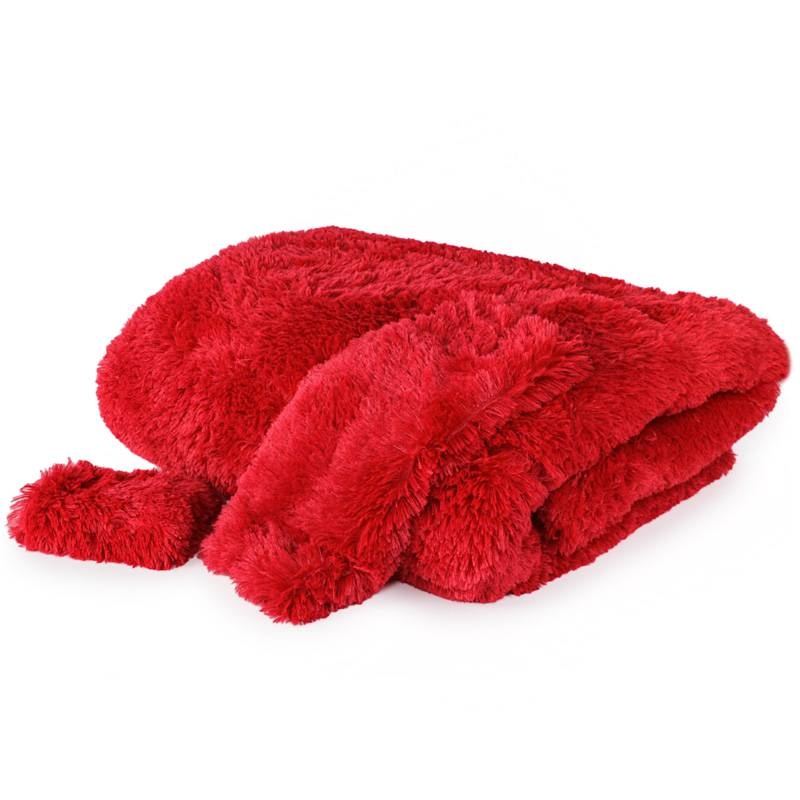 Couette Caniche GOLDEN HOUSE 190 X 250 Cm-Rouge