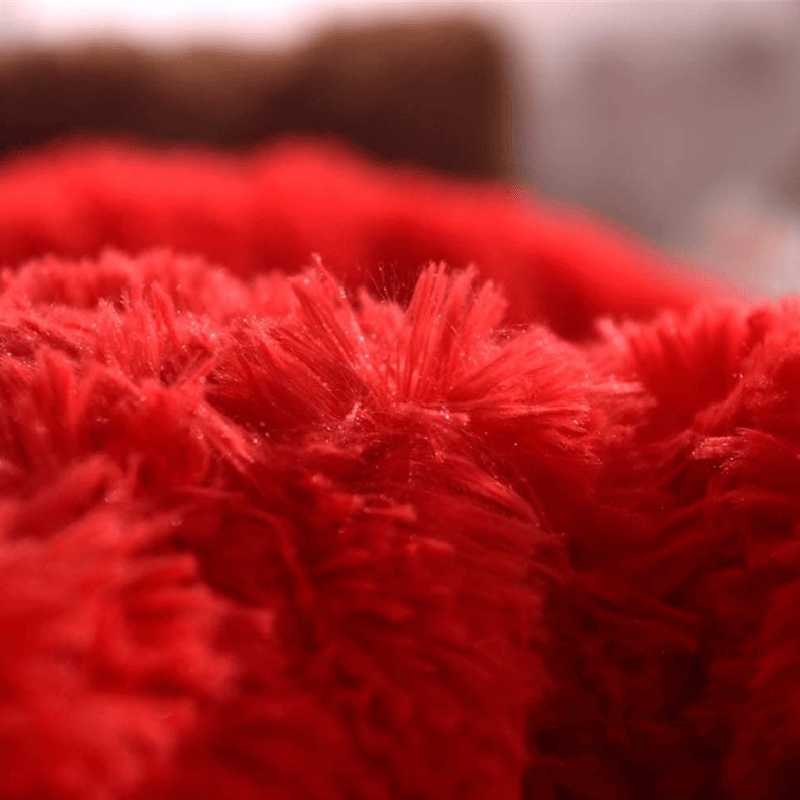 Couette Caniche GOLDEN HOUSE 190 X 250 Cm-Rouge
