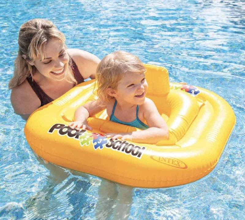 INTEX Bouée culotte gonflable POOL SCHOOL 12 - 24 mois