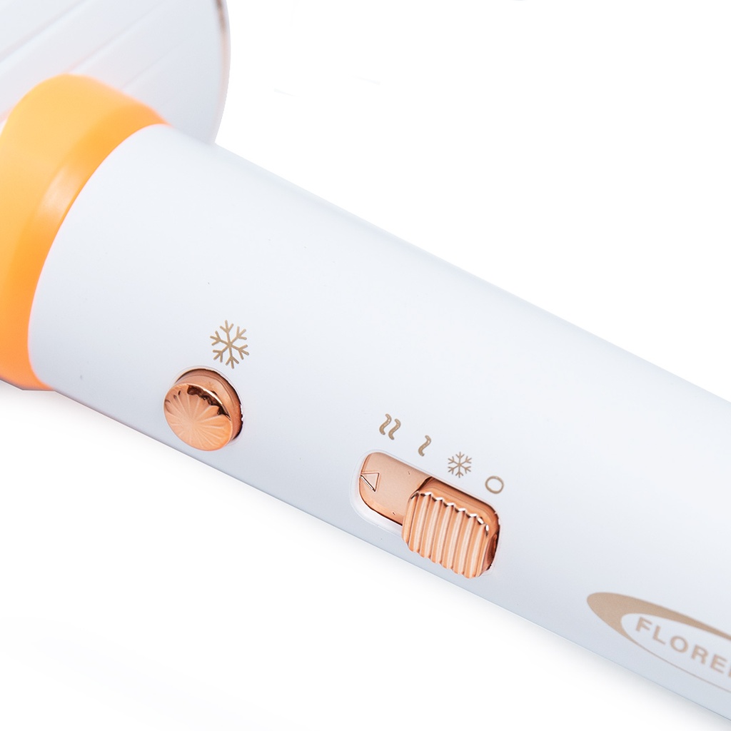 Sèche cheveux Florence Professionnel HK448N - 1900 W-Blanc