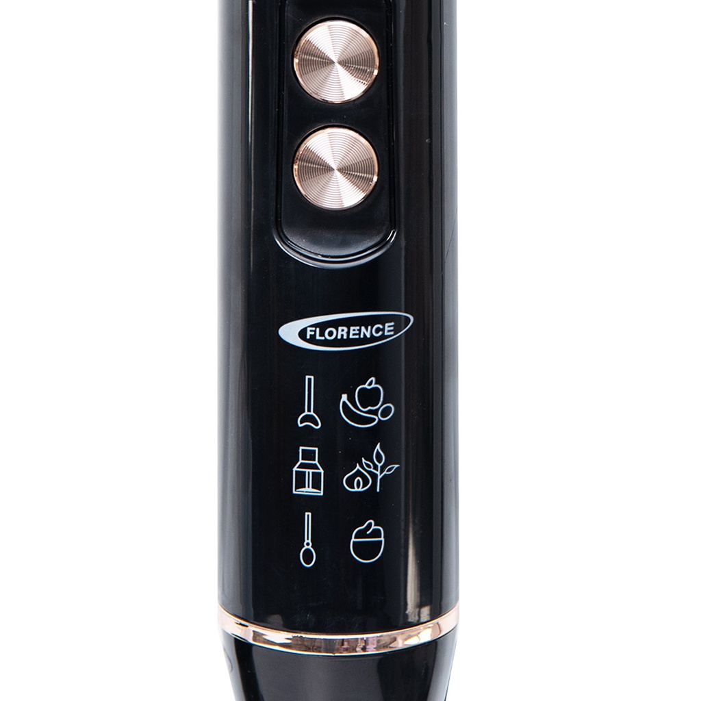 Mixeur Plongeant 4En1 Florence HK452 - 400W - Noir