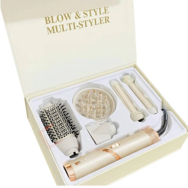 Coffret Brosse soufflante 5 en1 Florence HK455 - 1000 W
