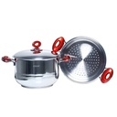 Ensemble De Batterie De Cuisine Inox 25 Pièces ARIAN  18/10