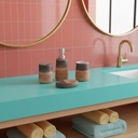 Ensemble de 4 accessoires de salle de bain en céramique GOLDEN HOUSE