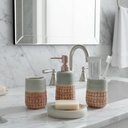 Ensemble de 4 accessoires de salle de bain en céramique GOLDEN HOUSE