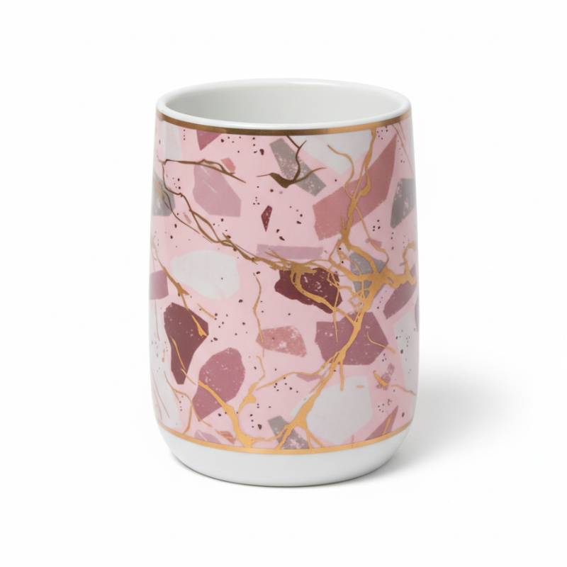 Ensemble de 4 accessoires de salle de bain en céramique GOLDEN HOUSE