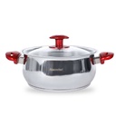 Ensemble De Batterie De Cuisine Inox 22 Pièces Haschever 18/10