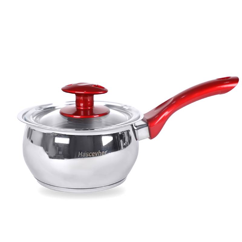 Ensemble De Batterie De Cuisine Inox 22 Pièces Haschever 18/10