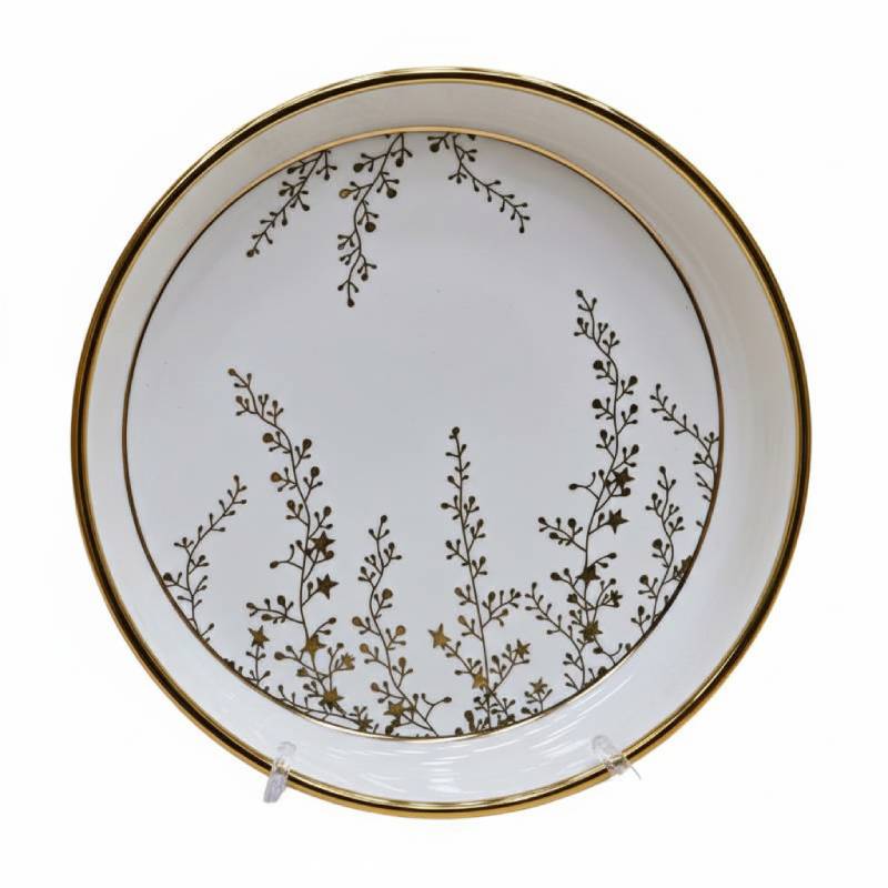 Service à Table en Porcelaine 24 Pièces Golden House