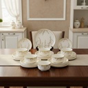 Service à Table en Porcelaine 24 Pièces Golden House