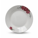 Service à Table 20 Pièces en Porcelaine - Floral Rose