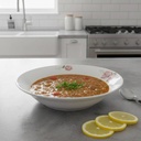 Service à Table 20 Pièces en Porcelaine - Floral Rose