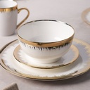 Service de Table 16 Pièces en Porcelaine - Motif 1