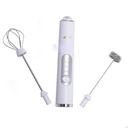 Mousseur à Lait 2 en 1 Rechargeable Florence 4W 9000RPM Blanc