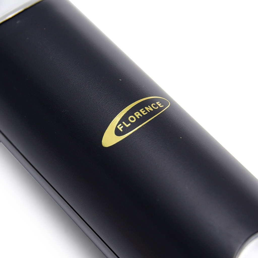 Mousseur à Lait 2 en 1 Rechargeable Florence 4W 9000RPM Noir