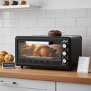Four Électrique Florence 52L 1500W – Avec Tournebroche & Turbo -Noir
