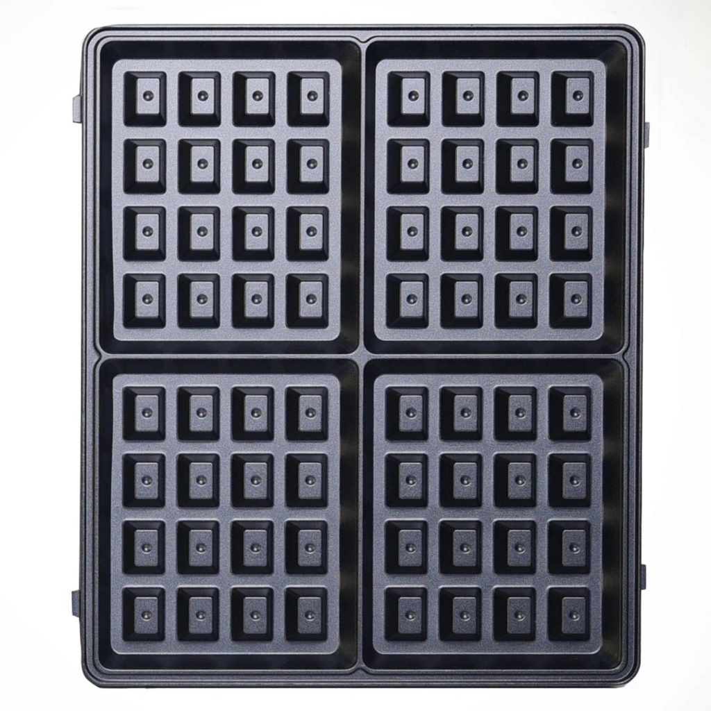 Appareil De Cuisson 3en1 Florence Panini Gaufre Zouza 1400W- Rouge