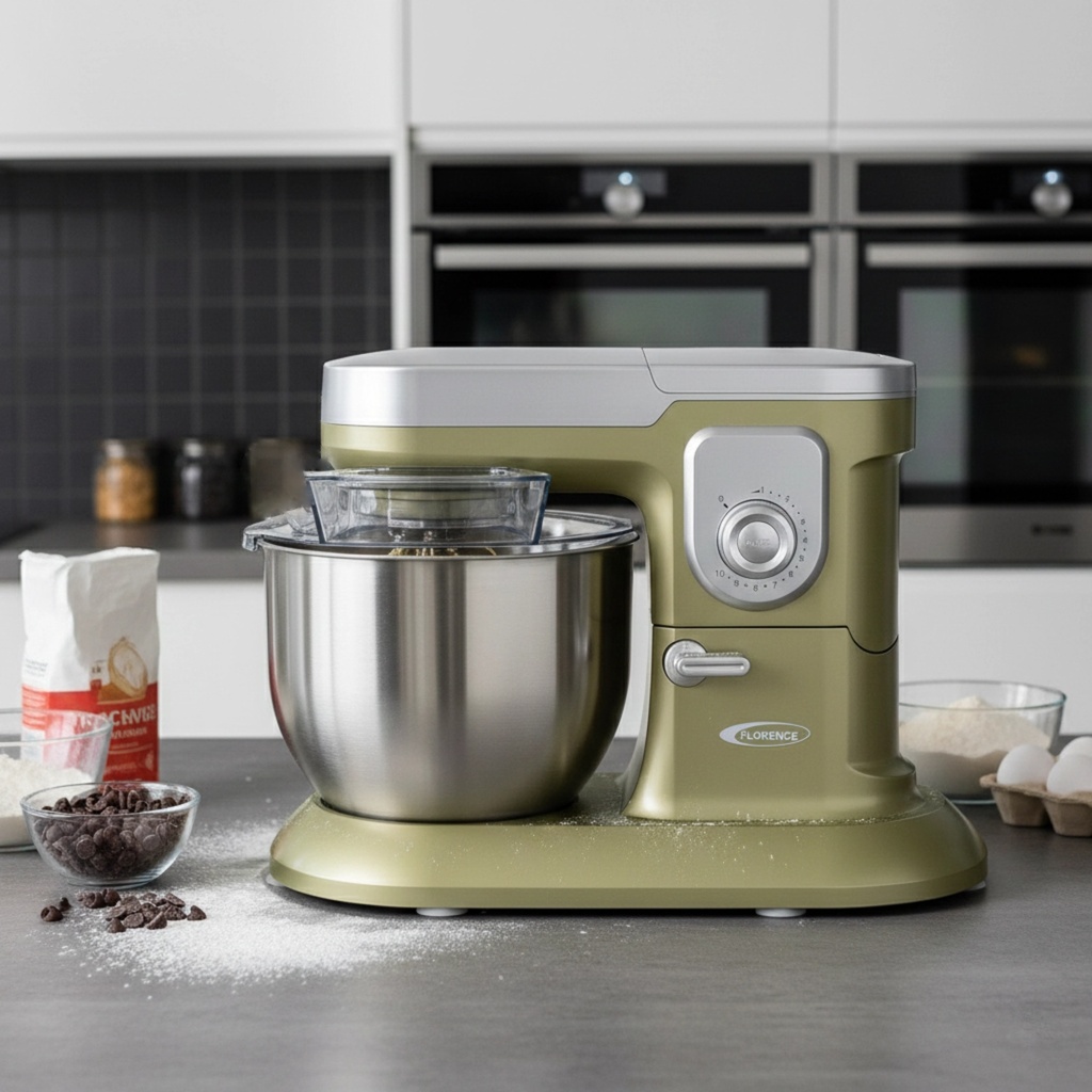 Robot Pétrin Florence 6,5L 1600W GM-M061C - Vert