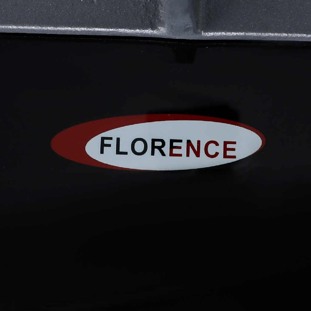 FLORENCE Plaque de cuisson à Gaz 5 Feux en verre avec Fonte 51 X 70cm