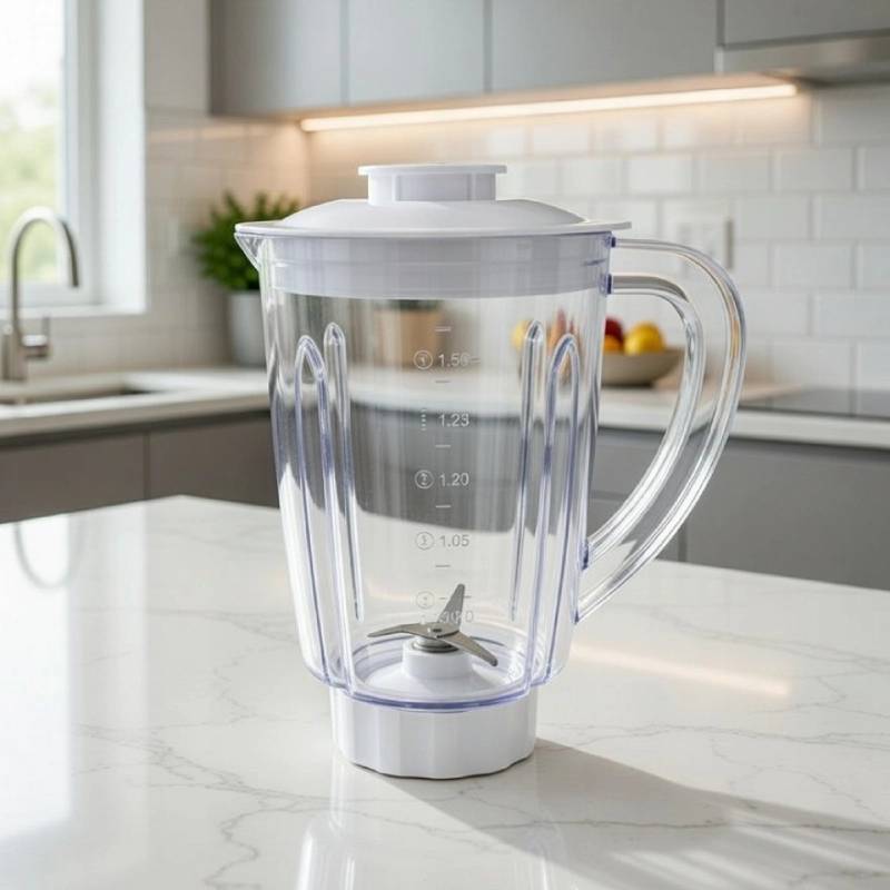 Mixeur blender électrique DSP avec moulin à café/épices inclus -350W-1,5L-Orangé