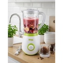 Mixeur blender électrique DSP avec moulin à café/épices inclus -350W-1,5L-Vert pistache