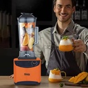 Blender électrique multifonction DSP - 1800W - 2L- Orangé