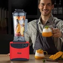 Blender électrique multifonction DSP - 1800W - 2L- Rouge