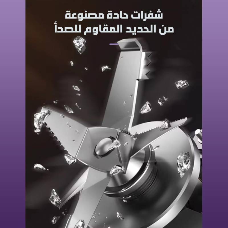 Blender électrique multifonction DSP - 1800W - 2L- Violet