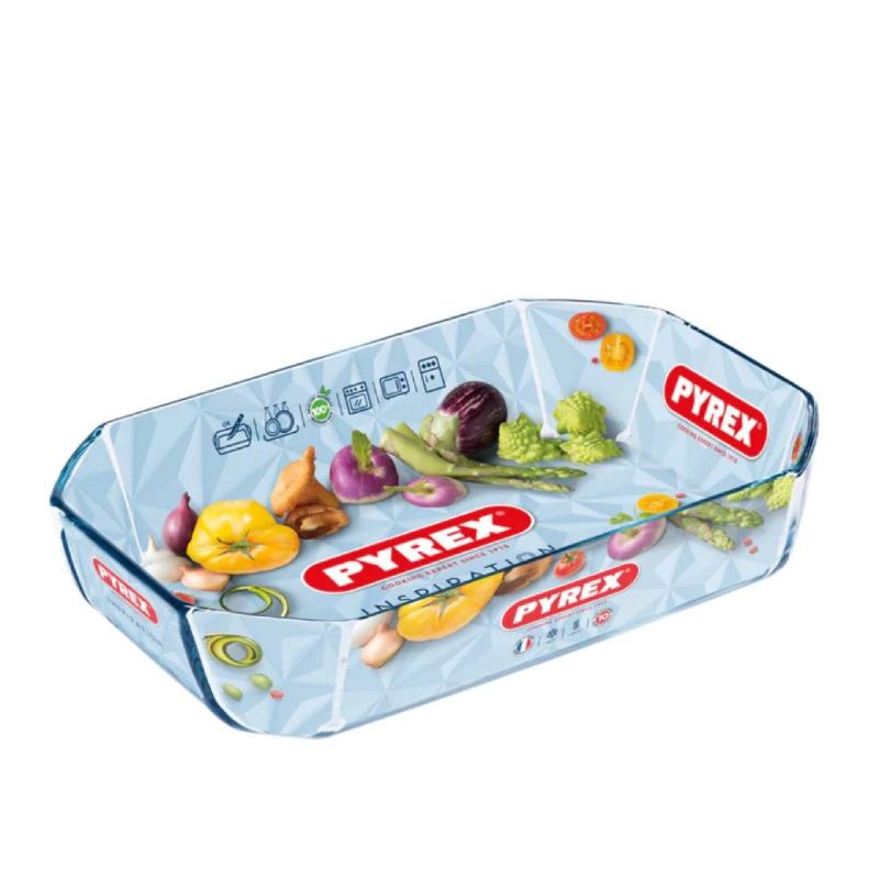 PYREX INSPIRATION PLAT à four rectangulaire 30 x 20 x 7 cm 2,6 L