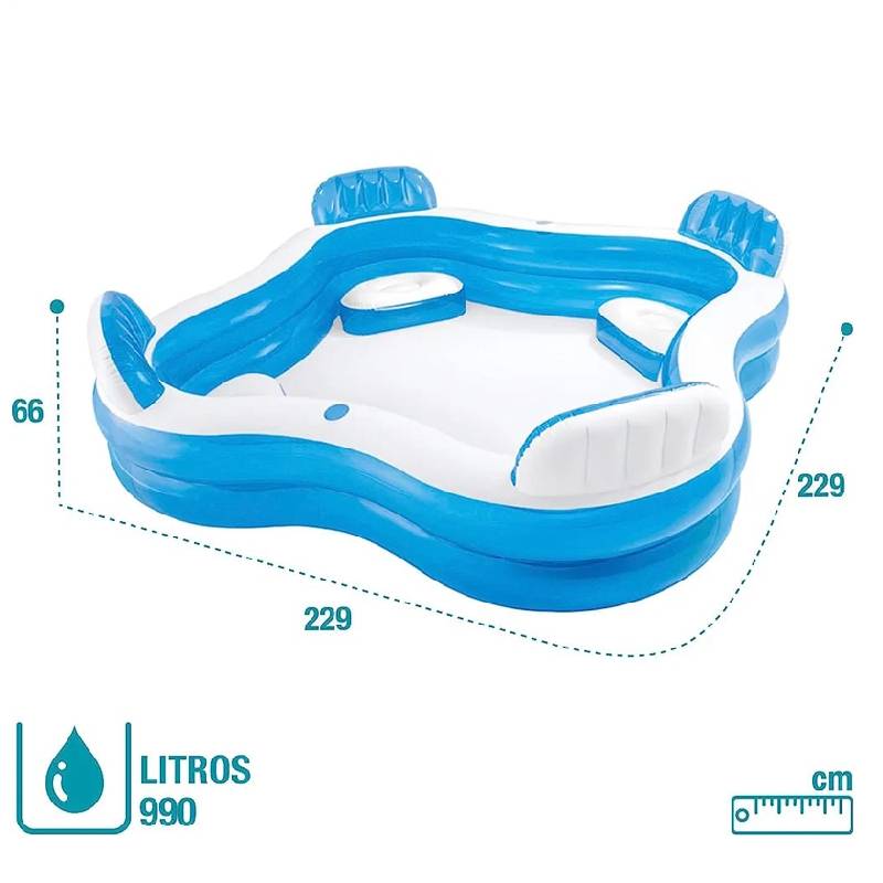 Petite piscine Family Lounge INTEX