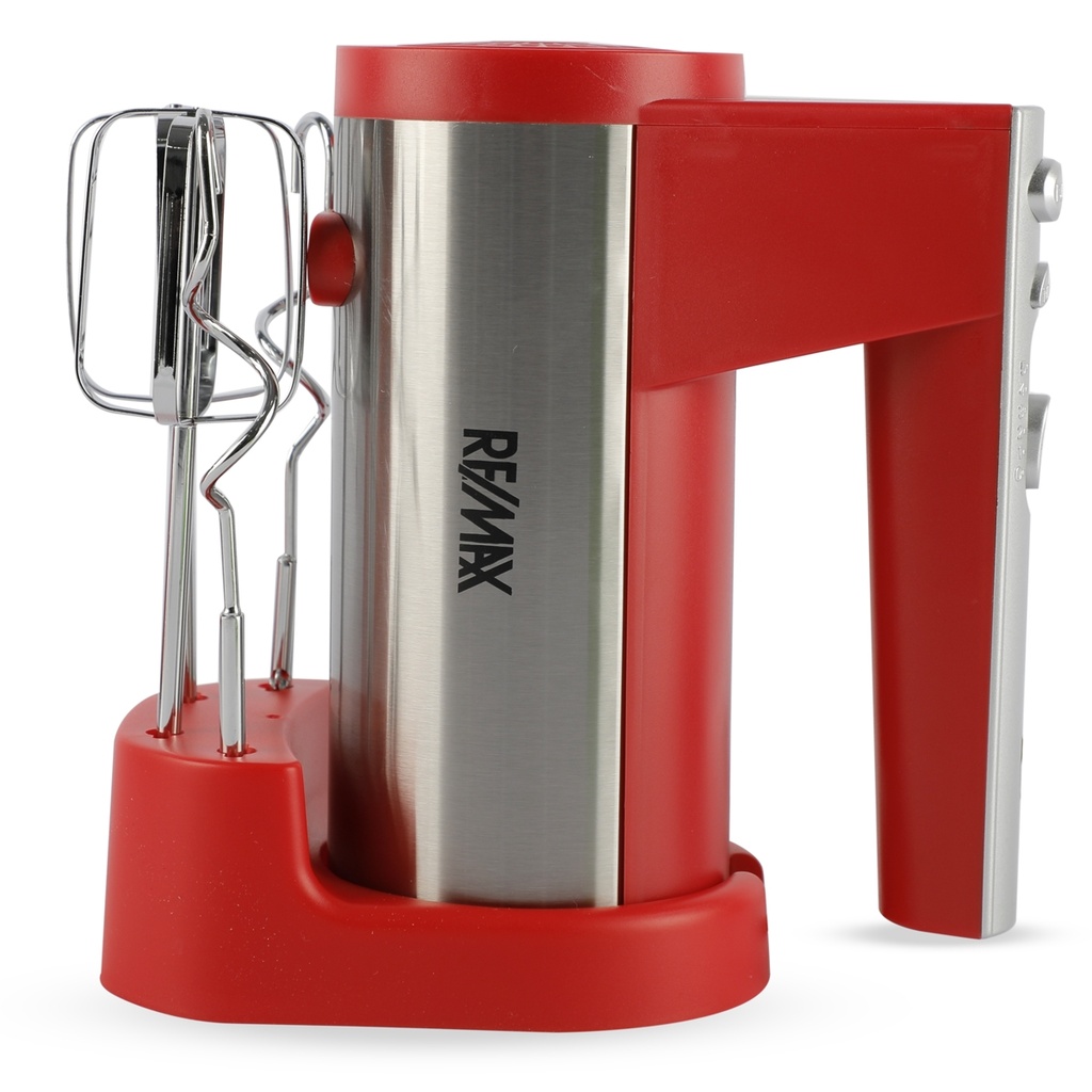 [XY-E568GO-rouge] Batteur à Main Multifonctions Remax 200W (Rouge)
