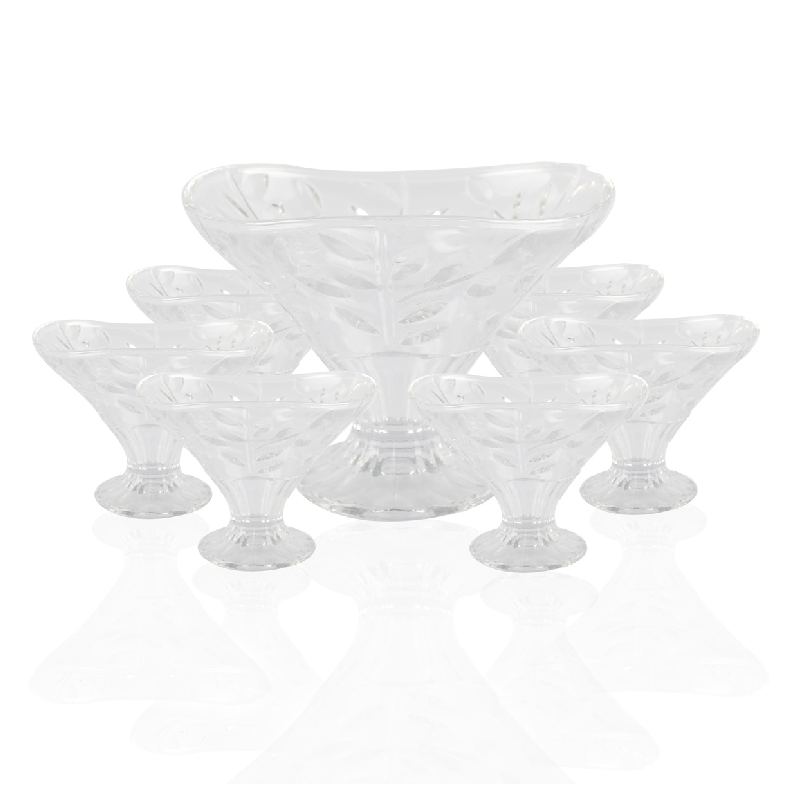 Set de 7 Coupes à Dessert en Verre