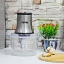Hachoir Électrique avec Bol en Verre Remax 500W 2L