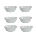 Lot de 6 Coupelles Multiusage BORMIOLI ROCCO PARMA 15 cm Blanc