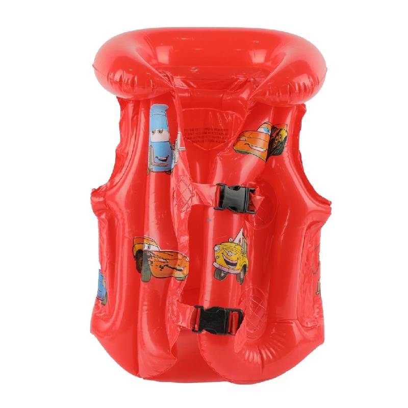 Gilet de plage gonflable Cars - Rouge - 48 cm