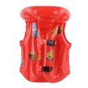 Gilet de plage gonflable Cars - Rouge - 48 cm