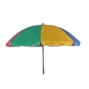 Parasol plage 2,2 mètres Multicolore
