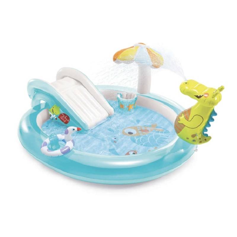 Aire de Jeux Gonflable Alligator INTEX