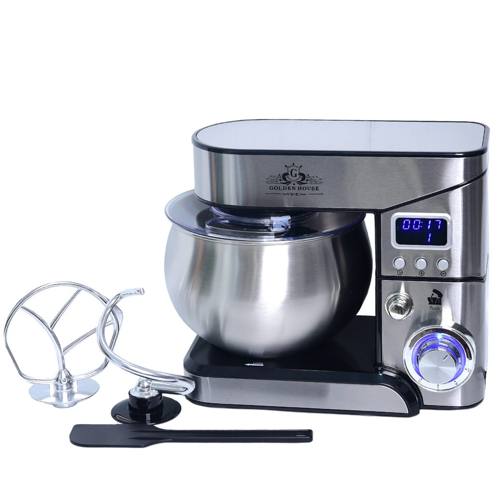 Robot pétrin GOLDEN HOUSE- 5L- 1300 W