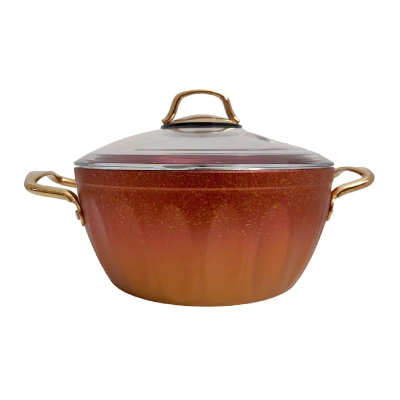[LOTUS18-GO] Casserole Granite Hascevher LOTUS 18cm